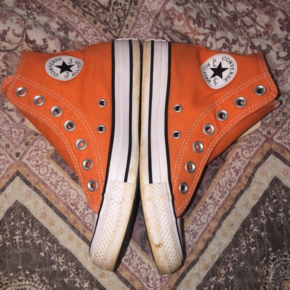 “Golden Poppy” Converse WMS sz 5 MNS sz 3 - Picture 10 of 15